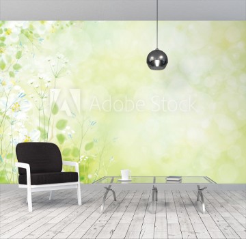 Picture of Vector spring floral background